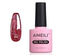 AIMEILI Smalto Semipermanente in Gel UV LED Smalto per Unghie Kit Smalti Semipermanenti Soak off Gel Colori per Manicure - Flash di Esplosione Autunnale e Invernale (642) 10ml