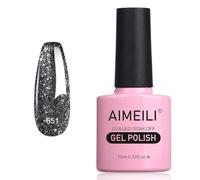 AIMEILI Smalto Semipermanente in Gel UV LED Smalto per Unghie Kit Smalti Semipermanenti Soak off Gel Colori per Manicure - Flash di Esplosione Autunnale e Invernale (651) 10ml