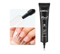 AIMEILI UV Gel Colla Per Unghie Finte Semipermanente 15ml - Resina Extra Forte, Lunga Durata