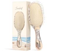 AIMIKE Spazzola piatta per donne e bambini, spazzola districante delicata per capelli sottili e sottili, setole morbide e flessibili, nodi lisci senza dolore, rende la spazzolatura divertente per i