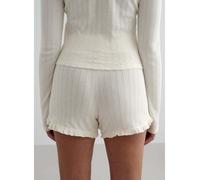 Aim'n - Almond - Pantaloncini bianco mandorla traforati 44