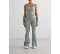 Aim'n - Aqua Tulip - Leggings a zampa color turchese-Blu 40