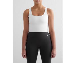 Aim'n - Brassière modellante a coste senza cuciture bianca-Bianco 40