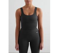 Aim'n - Brassière modellante a coste senza cuciture color grigio ombra 40