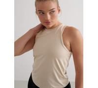 Aim'n - Café Au Lait - Canotta beige morbida basic-Neutro 48