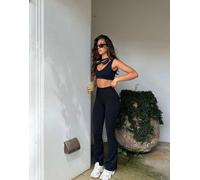 Aim'n - Leggings a zampa senza cuciture neri-Nero 38
