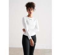 Aim'n - Maglietta a maniche lunghe basic morbida bianca-Bianco 48