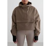 Aim'n - Nougat - Anorak corto impermeabile color cuoio-Marrone 42