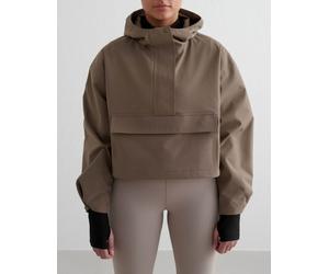 Aim'n - Nougat - Anorak corto impermeabile color cuoio-Marrone 46