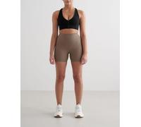 Aim'n - Nougat - Pantaloncini midi tecnici a coste marrone torrone 38