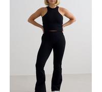 Aim'n Petite - Leggings modellanti a zampa senza cuciture neri-Nero 40