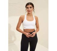 Aim'n - Reggiseno a coste bianco a sostegno elevato 46