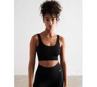 Aim'n - Reggiseno a coste senza cuciture nero 48