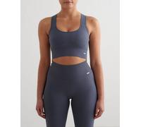 Aim'n - Reggiseno blu tempesta a coste senza cuciture a sostegno elevato 42