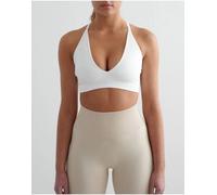 Aim'n reggiseno seamless con schiena incrociata bianco 44