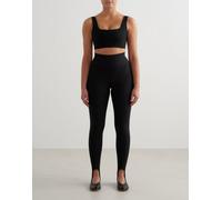 Aim'n - Sense - Leggings neri con ghette-Nero 38