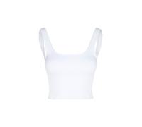 AIM'N Top da donna a coste senza cuciture bianco | L