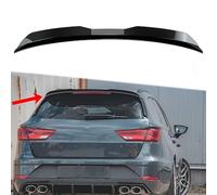 AIMQIAD Compatibile per Fiat Punto Evo 2008, Hatchback, Spoiler Posteriore del Tetto, Alettone Posteriore Dell'auto, Parti di Rimontaggio,A Gloss Black
