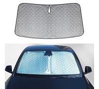 AIMQIAD Compatibile per Ford Fiesta MK6 Sedan 2009-2016, Parasole per Parabrezza per Auto, Copertura per Protezione Solare per Finestrino Anteriore, Isolamento Termico