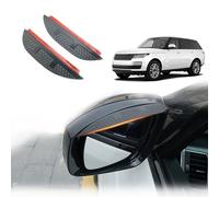 AIMQIAD Compatibile per Land Rover Range Rover L405 2013-2021, 2 Pezzi Vista Posteriore Specchietto Laterale Protezione Antipioggia per Sopracciglia, Visiera Parasole
