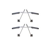 AIMQIAD Gruccia Appendiabiti per Auto, Compatibile per Renault Trafic 3 (X82) Phase 3 2 1, 2 Pezzi, Appendiabiti Retrattile per Sedili Posteriori, Giacche, Camicie, Foro