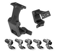 Aimsniper Supporto tattico per lente d'ingrandimento FTC con leva QD veloce da 5,7 cm di altezza, meccanismo a sgancio rapido e flip-to-center (FTC), alluminio CNC, compatibile con G30, G23, G33, G43,
