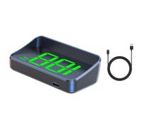 AIMXGBPS Head Up Display Auto per Mini John Cooper Works (JCW) 2008-2025, Tachimetri Digitale Auto Tachimetro Speedometro Speedometro per Auto, Plug Play Proiezione Parabrezza,Green