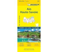 Michelin Mappa stradale e turistica 328 – Ain Haute-Savoie (Francia) 2024 – 1:150.000