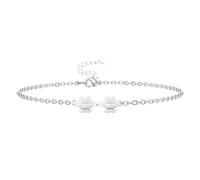 Aina Lighting Personalizzato zampa stampa nome braccialetto personalizzato cane zampa braccialetto Pet Memorial gioielli per gli amanti degli animali, cane mamma, 4/5/6/7/8 inch, rame/argento sterling