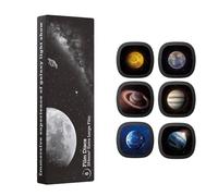 Ainael Galaxy Dischi per proiettore - Diapositive Ultra HD compatibile con il proiettore Ainael Galaxy e i modelli SKE-TKQ01 & BL-DQY02 (Pro Version) - Set da 6 dischi (Solar System)