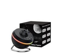 Ainael Galaxy Projector, Star Projector Planetarium Night Light Lamp Ceiling Space Starry Sky Projector with Light Strip Meteor Galaxy Star Projector for Kids Bedroom Birthday Christmas Gift (Black)