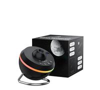 Ainael Galaxy Projector, Star Projector Planetarium Night Light Lamp Ceiling Space Starry Sky Projector with Light Strip Meteor Galaxy Star Projector for Kids Bedroom Birthday Christmas Gift (Black)