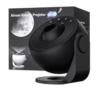 Ainael Proiettore Galassia, Proiettore Stelle Soffitto Planetaria Cielo Stellato Luce Notturna con 3 Diapositivas de Vidrio HD, Galaxy Projector Pro per Bambini Adulti Camera