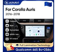 Ainavi Auto Multimediale Per Toyota Auris 2016 2017 2018 Corolla E170 E180 Wireless Carplay Android Auto Autoradio Autoradio 2 Din
