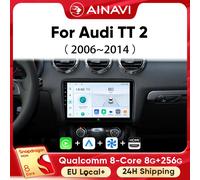Ainavi Autoradio 2 DIN Per Audi 2006 2008 2010 2014 TT 2 Wireless Carplay Android Auto Audio Car Multimediale 8 Core HDMI GPS 4G