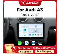 Ainavi Autoradio Per Audi A3 8P 2003 2005 2008 2010 2011 2012 2013 Wireless Carplay Android Auto Lettore Multimediale Per Auto 2 Din
