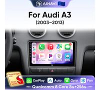 Ainavi Autoradio Per Audi A3 8P 2003 2005 2008 2010 2011 2012 2013 Wireless Carplay Android Auto Lettore Multimediale Per Auto 2 Din