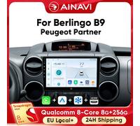 Ainavi Autoradio Per Citroen Berlingo B9 Partner 2008 2010 2014 2018 Wireless Carplay Android Auto Lettore Multimediale Per Auto 4G Wifi