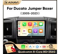 Ainavi Autoradio Per Fiat Ducato 2005-2023 Citroen Jumper Peugeot Boxer Dodge Ram 2500 Wireless Carplay Android Auto Multimediale