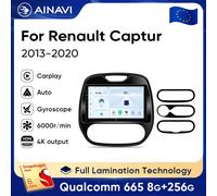 Ainavi Autoradio Per Renault Captur Clio Samsung QM3 2014 2015 2016 2017 2018 Wireless Carplay Android Auto Car Multimedia 2 DIN
