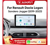 Ainavi Autoradio Per Renault Dacia Logan Sandero Jogger 2019 2020 2021 2022 2023 Wireless Carplay Android Auto 4G Auto Multimediale