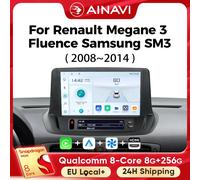 Ainavi Autoradio Per Renault Megane 3 RS Fluence Samsung SM3 2008 2010 2012 2014 Lettore Multimediale Carplay Android Auto 4G Wifi