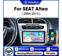 Ainavi Autoradio Per SEAT Altea XL 2005 2007 2009 2011 2012 2013 2015 Wireless Carplay Android Auto Car Lettore Multimediale 9 pollici
