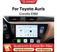 Ainavi Autoradio Per Toyota Auris 2016 2017 2018 Corolla Altis E170 E180 Ibrido Senza Fili Carplay Android Auto Auto Auto Multimediale GPS