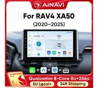 Ainavi Autoradio Per Toyota RAV4 2020 2021 2022 2023 2024 2025 XA50 Wireless Carplay Android Auto Car Multimedia 4G Stereo 2 Din