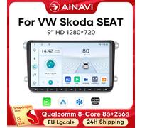 Ainavi Autoradio Per Volkswagen VW Golf 6 Jetta MK6 Passat B6 B7 Tiguan Touran EOS Scirocco Sharan Caddy T5 Amarok 4G GPS 2 Din