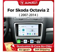 Ainavi Lettore Multimediale Per Auto Per Skoda Octavia A5 2 2008 2009 2010 2011 2012 2013 Wireless Carplay Android Auto 4G Wifi 2din