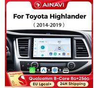Ainavi Lettore Multimediale Per Auto Per Toyota Highlander 2014 2015 2016 2017 2018 2019 Wireless Carplay Android Auto 4G Wifi 2din