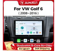 Ainavi Lettore Multimediale Per Auto Per Volkswagen VW Golf 6 MK6 2008 2010 2012 2014 2016 Wireless Carplay Android Auto 4G Wifi 2din