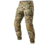 Aineeba G3 - Pantaloni da Combattimento con Ginocchiere, Tattici Militari mimetici, Multitasche, antistrappo, Caccia, Escursionismo, Multi-Mimetico, 30W x 30L